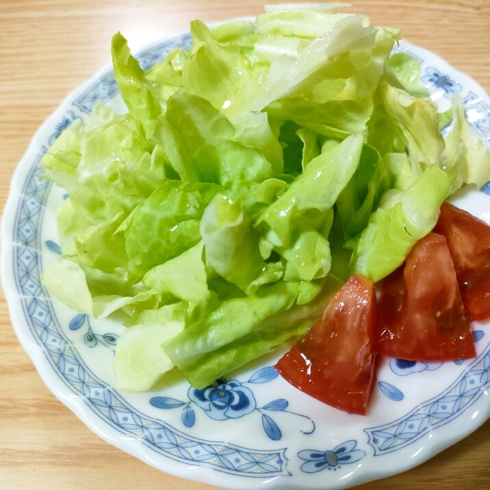 春キャベツとトマトのサラダ